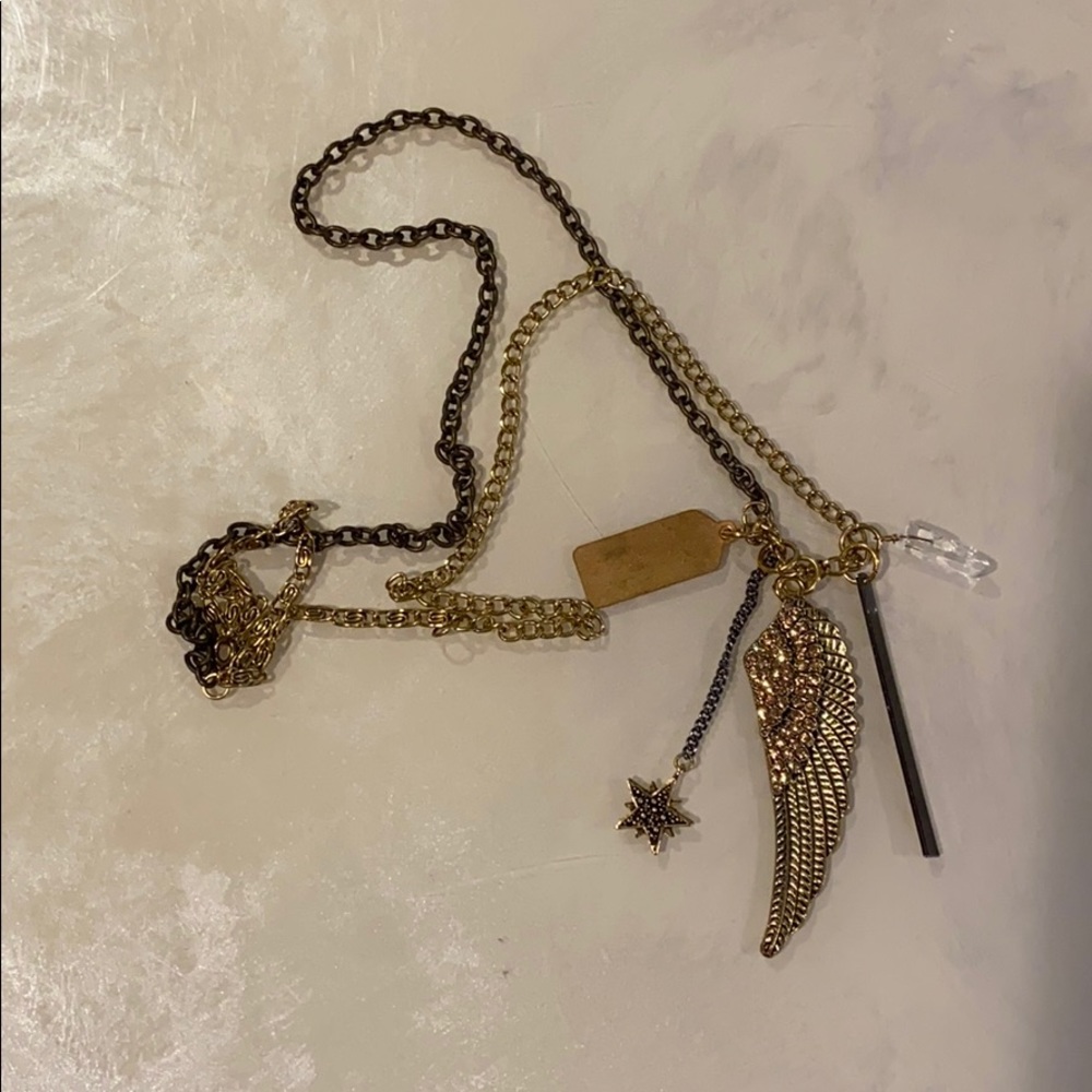 guess long necklace